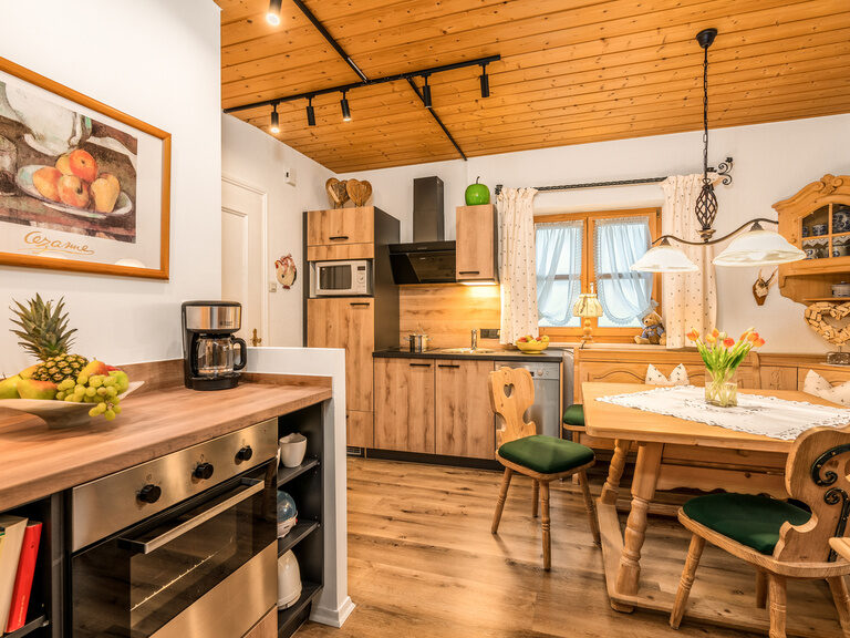 Küche von Ferienwohnung Hochzell in Bodenmais im Bayerischen Wald