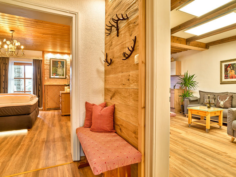 Detailaufnahme der Chalet-Wohnung Arbersee in Bodenmais