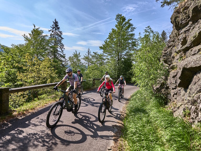 mit dem E-Bike rund um Bodenmais