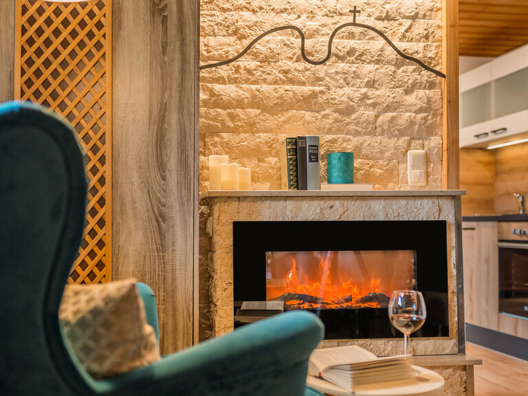 Unsere Ferienwohnungen Silberberg in Bodenmais mit Kaminofen