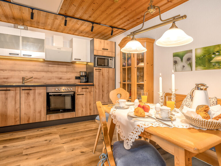 Neue Küche in der Ferienwohnung Kronberg in Bodenmais